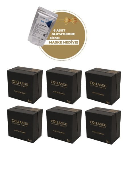 Collango 6'lı Glutatyon & Hyaluronik Asit (Maske Hediyeli)